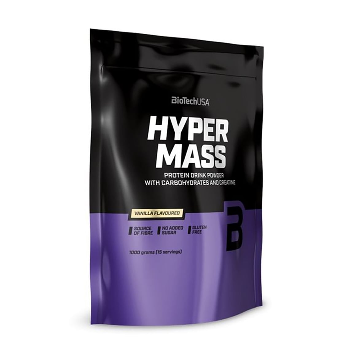 Гейнер BioTechUSA Hyper Mass Ваніль, в порошку, 1 кг