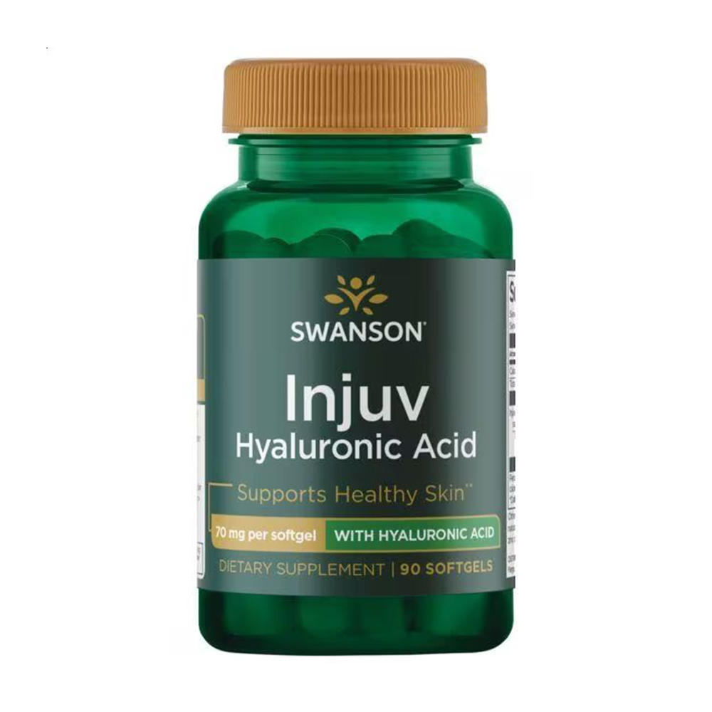 Гіалуронова кислота Swanson Injuv Hyaluronic Acid 70 мг, 90 капсул