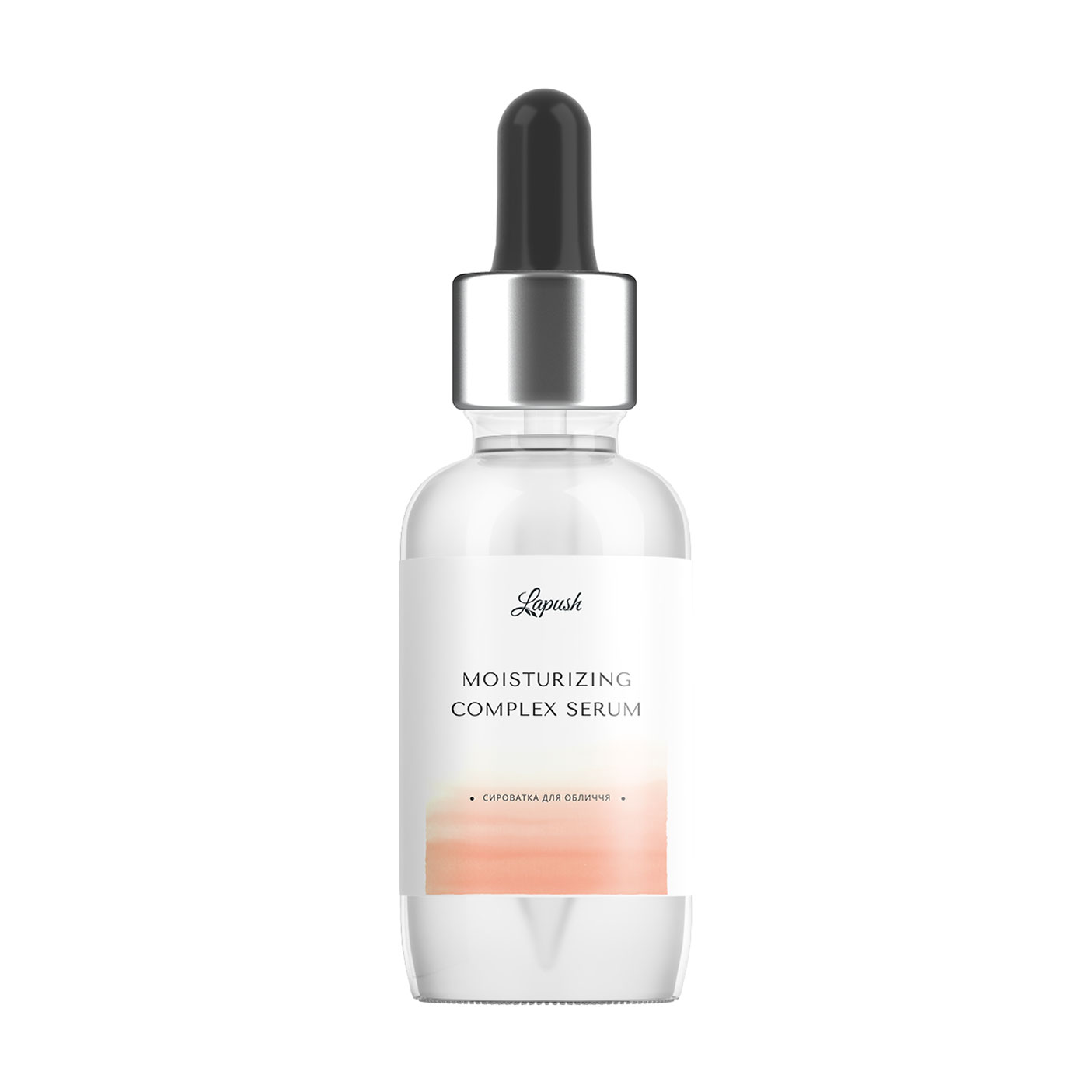 Гіалуронова сироватка для обличчя Lapush Moisturizing Complex Serum глибоке зволоження, 30 мл