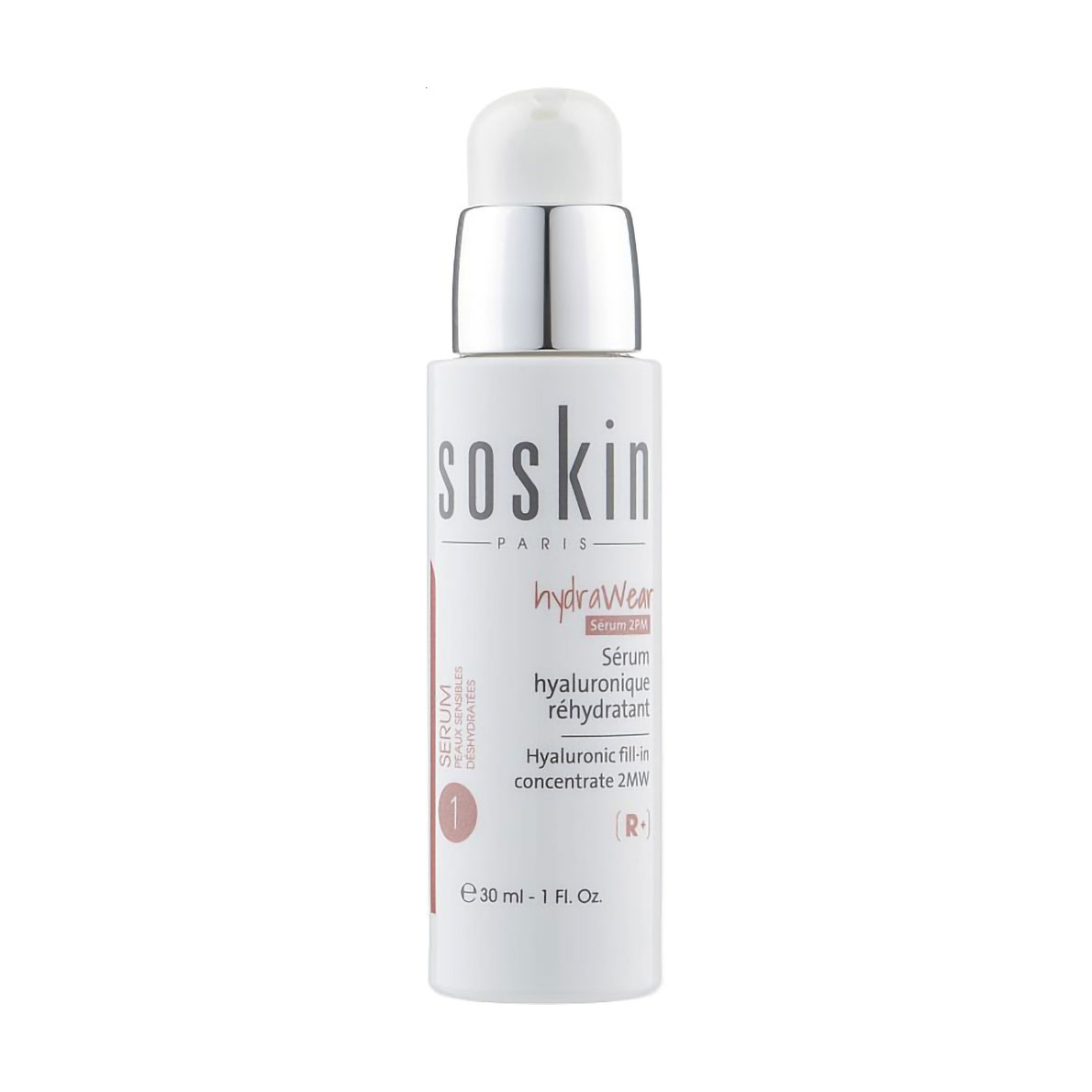 Гіалуроновий концентрат для обличчя Soskin Hydrawear Serum Hyaluronic, 30 мл
