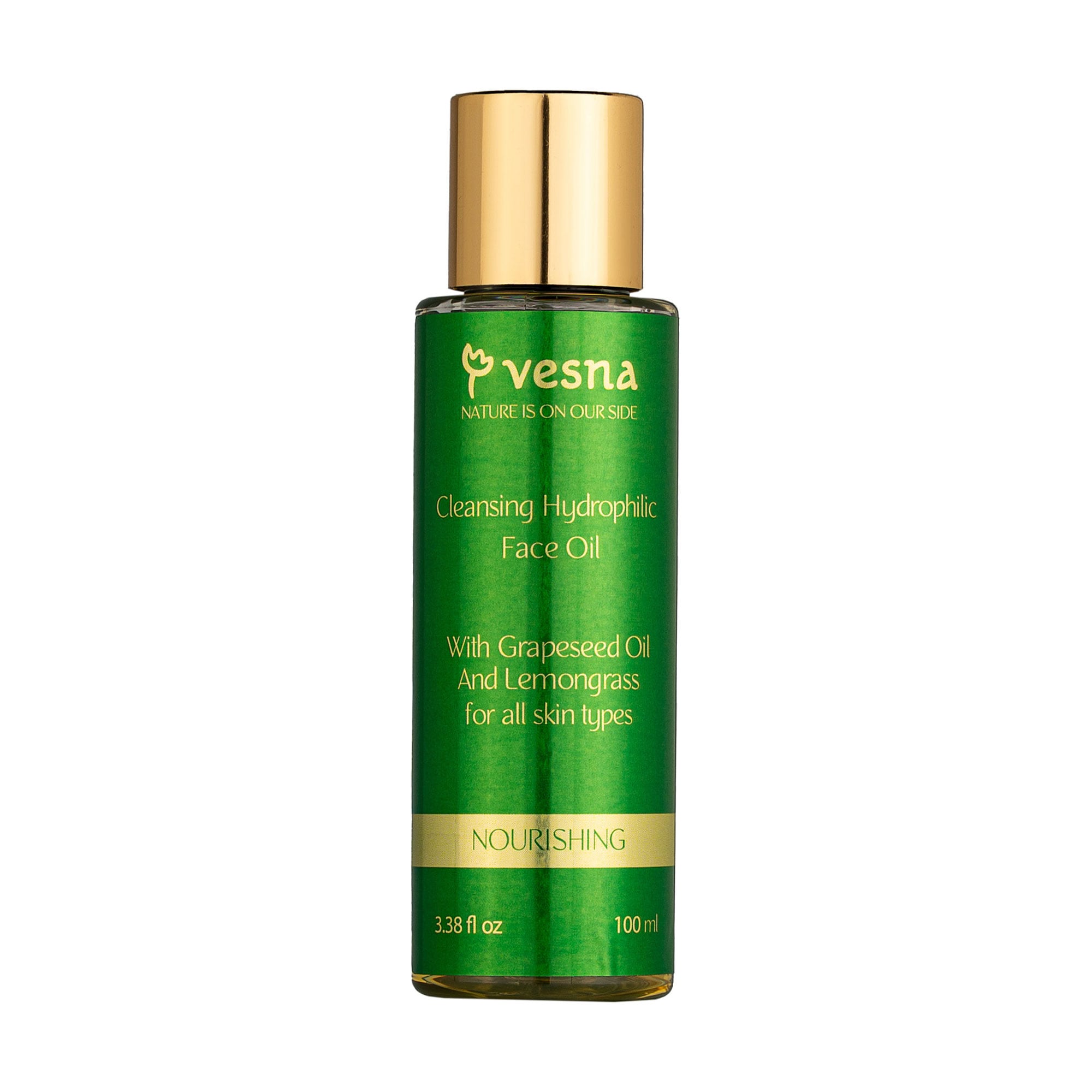 Гідрофільна очищувальна олія для обличчя Vesna Cleansing Hydrophilic Face Oil для всіх типів шкіри, 100 мл