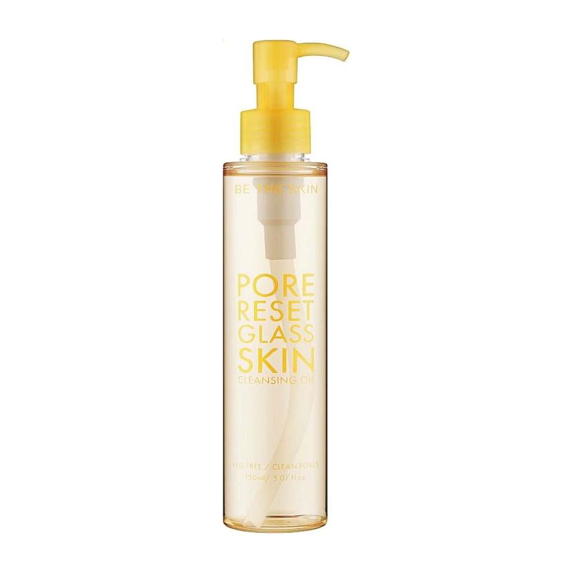 Гідрофільна олія для обличчя Be The Skin Pore Reset Glass Skin Cleansing Oil з ефектом скляної шкіри, 150 мл