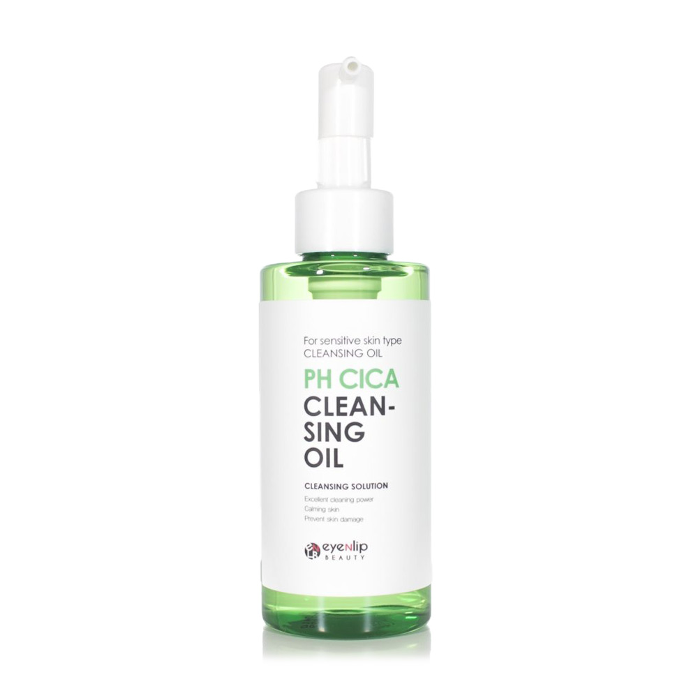 Гідрофільна олія для обличчя Eyenlip pH Cica Cleansing Oil з центелою азіатської, для чутливої шкіри, 150 мл