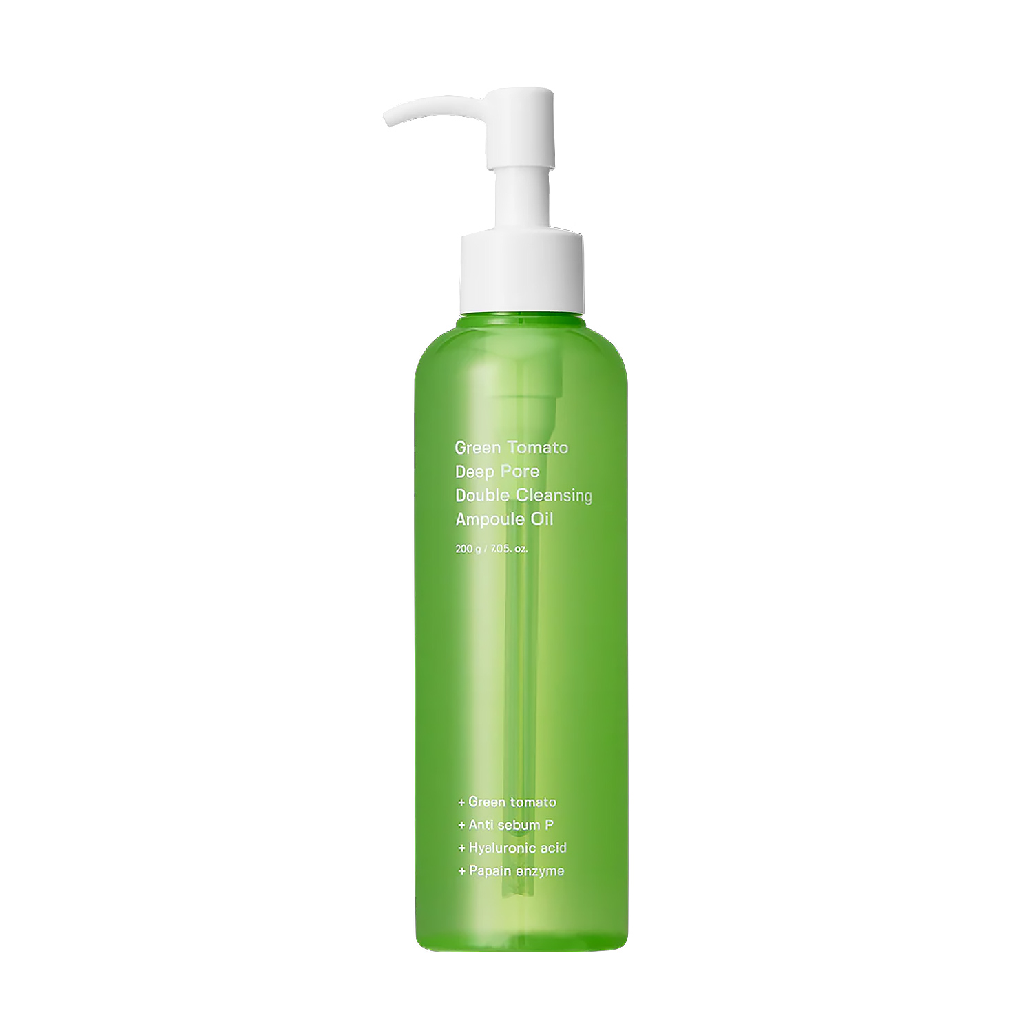 Гідрофільна олія Sungboon Editor Green Tomato Deep Pore Double Cleansing Ampoule Oil, 200 мл