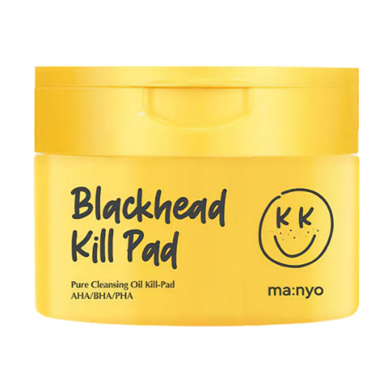 Гідрофільні педи для очищення шкіри обличчя Manyo Blackhead Kill Pad з AHA BHA PHA кислотами, 50 шт