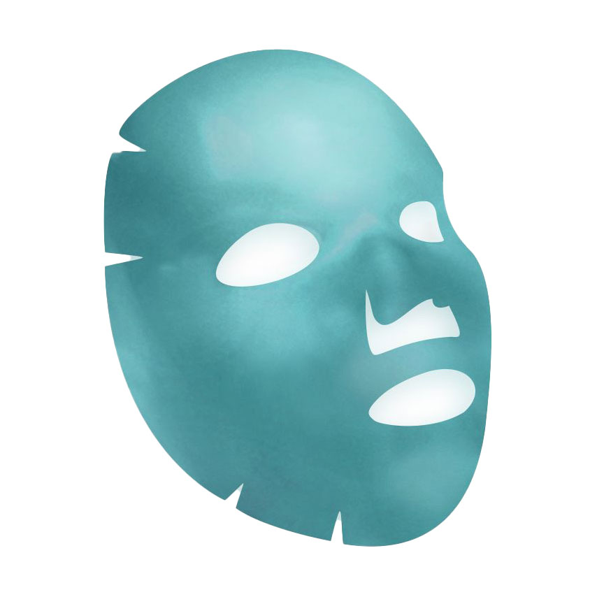 Гідрогелева маска Clarena Hydroalgae Bakuchiol &amp; Niacinamide Mask для жирної, комбінованої, схильної до висипань та себореї шкіри обличчя, 1 шт