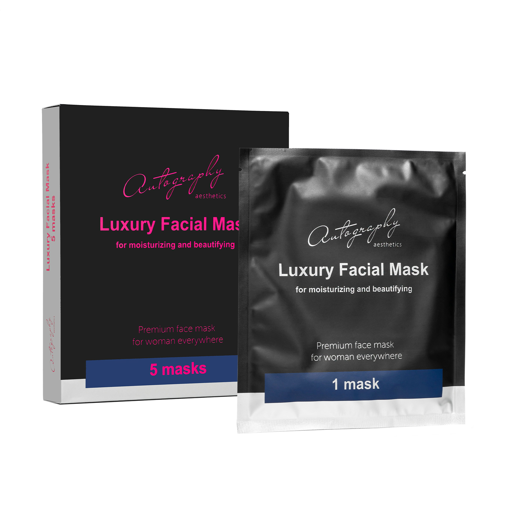 Гідрогелева маска для обличчя Autography Aesthetics Luxury Facial Mask, 5 шт