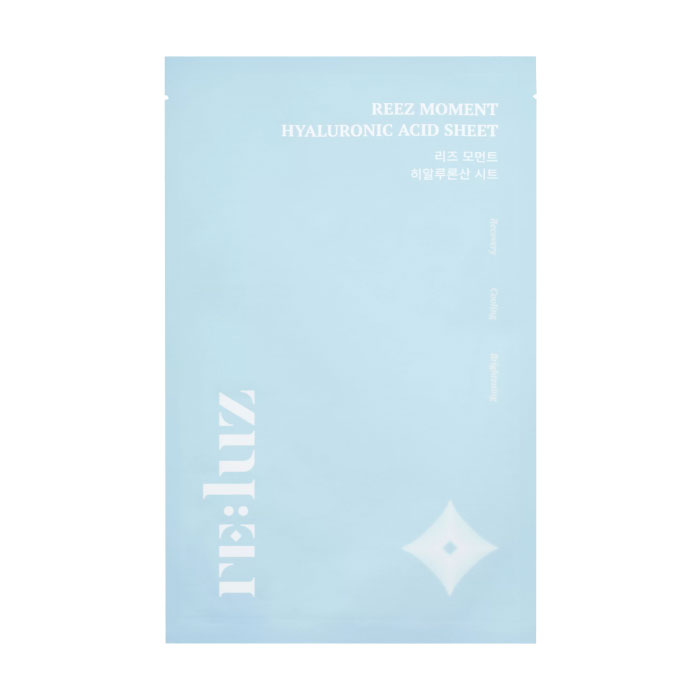 Гідрогелева маска для обличчя Re:Luz Reez Moment Hyaluronic Acid Sheet, 1 шт