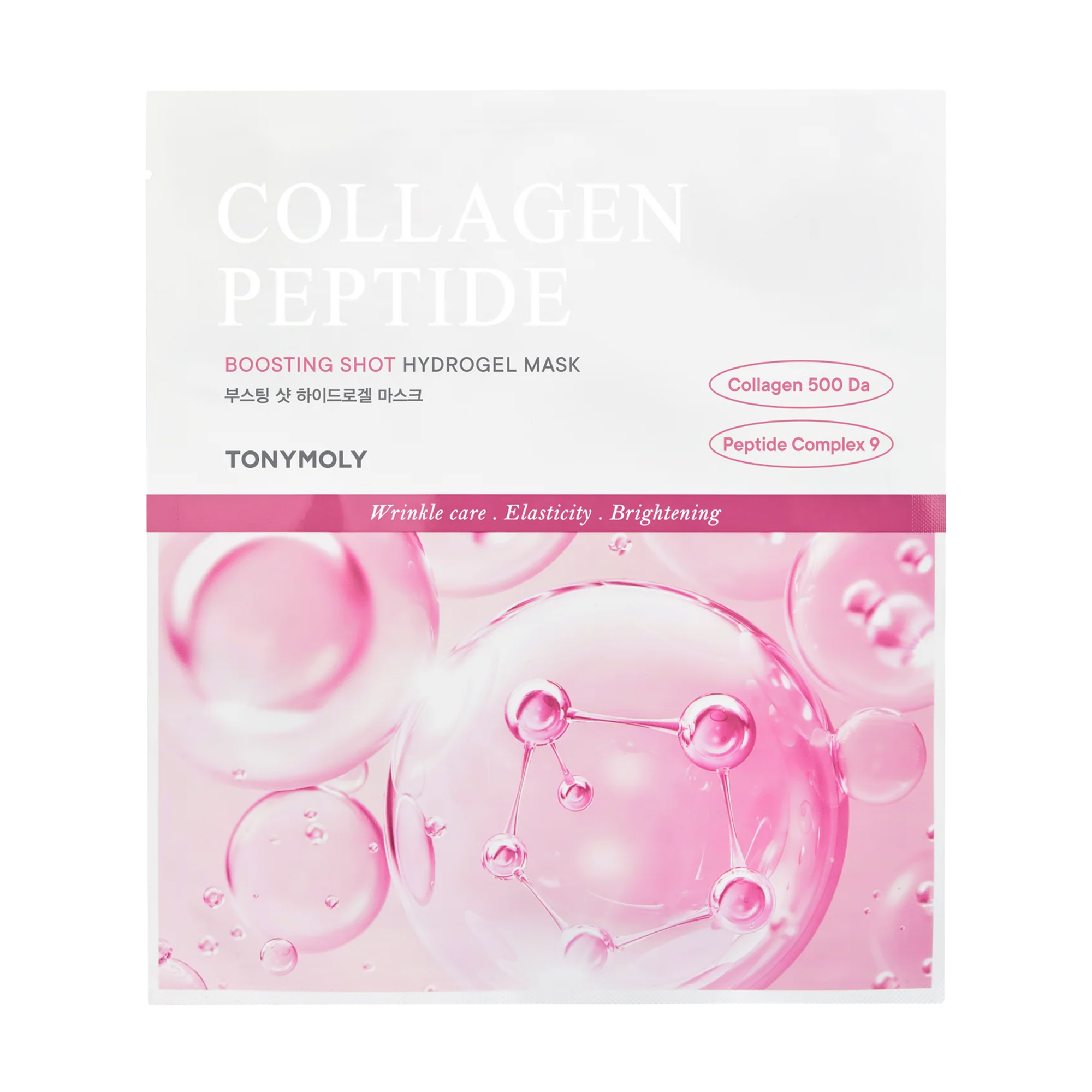 Гідрогелева маска для обличчя Tony Moly Collagen Peptide Boosting Shot Hydrogel з колагеном та пептидами, 1 шт