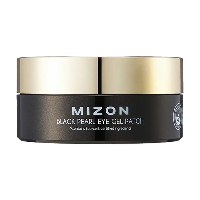 Гідрогелеві патчі для шкіри навколо очей Mizon Black Pearl Eye Gel Patch з екстрактом чорних перлів, 60 шт