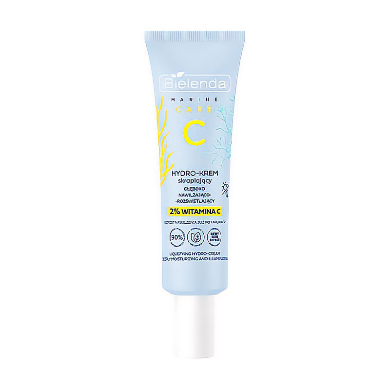 Гідрокрем для обличчя Bielenda C Marine Care Liquefying Hydro-Cream Зволоження та освітлення, 50 мл