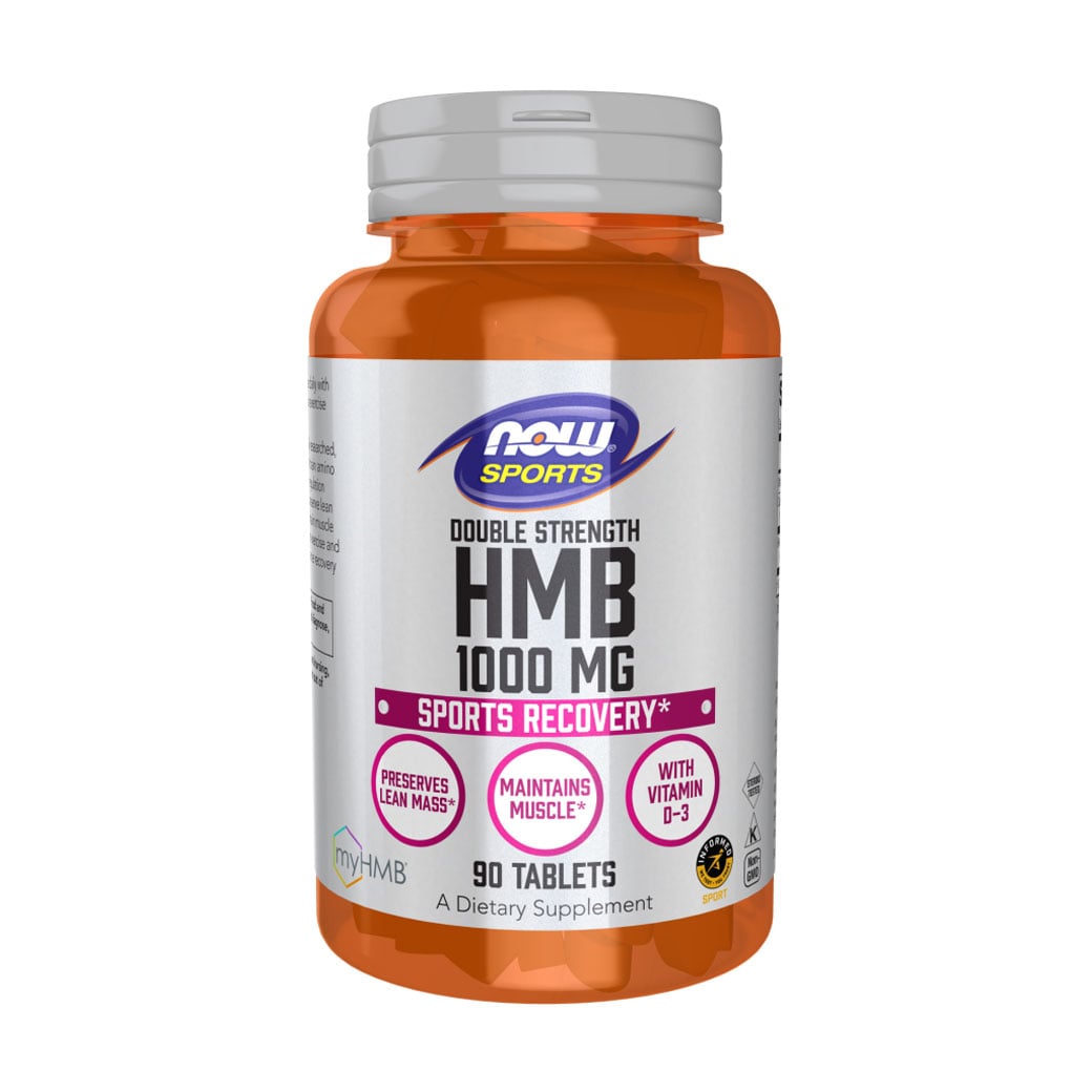 Гідроксиметилбутират NOW foods HMB 1000 мг, 90 таблеток