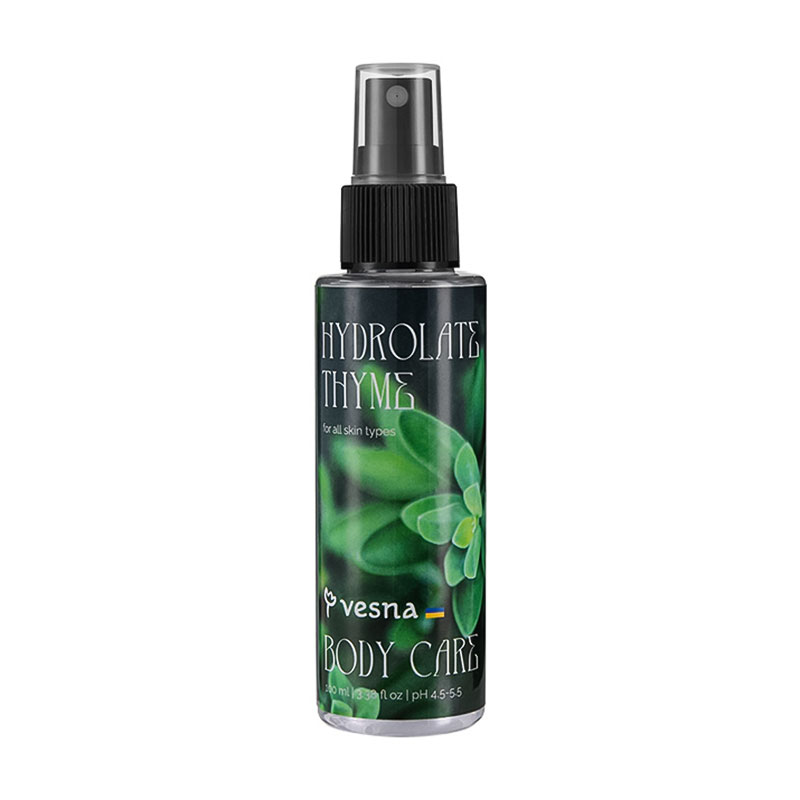Гідролат чебрецю для обличчя та тіла Vesna Body Care Hydrolate Thyme, 100 мл