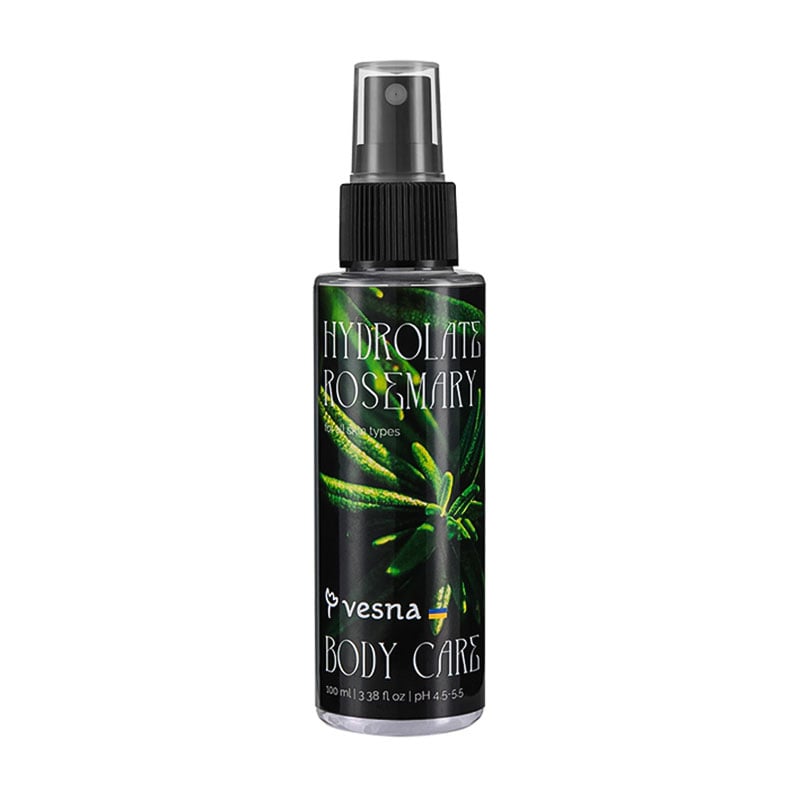 Гідролат розмарину для обличчя та тіла Vesna Body Care Hydrolate Rosemary, 100 мл