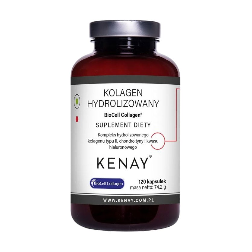 Гідролізований колаген 2 типу Kenay Hydrolyzed Collagen Type II, 120 капсул