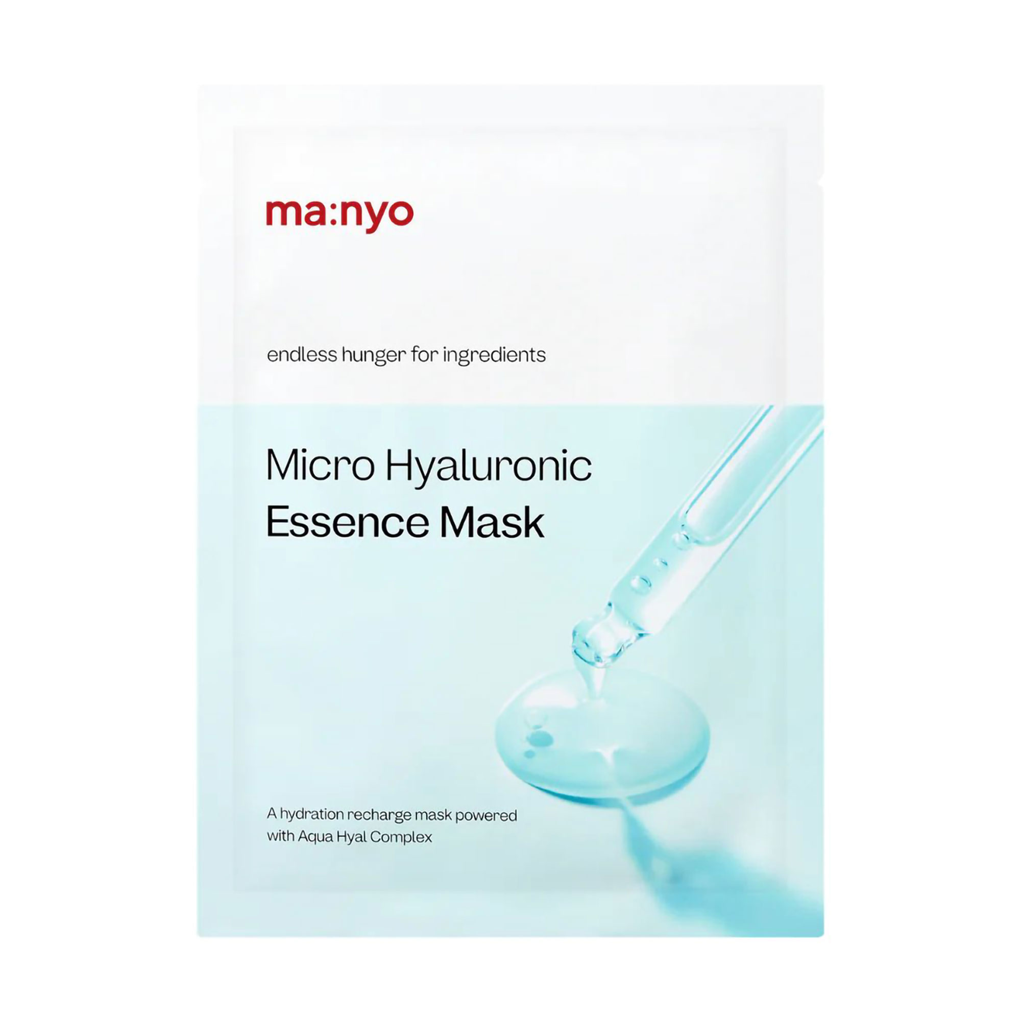 Гідрувальна тканинна маска для обличчя Manyo Micro Hyaluronic Essence Mask, 23 г
