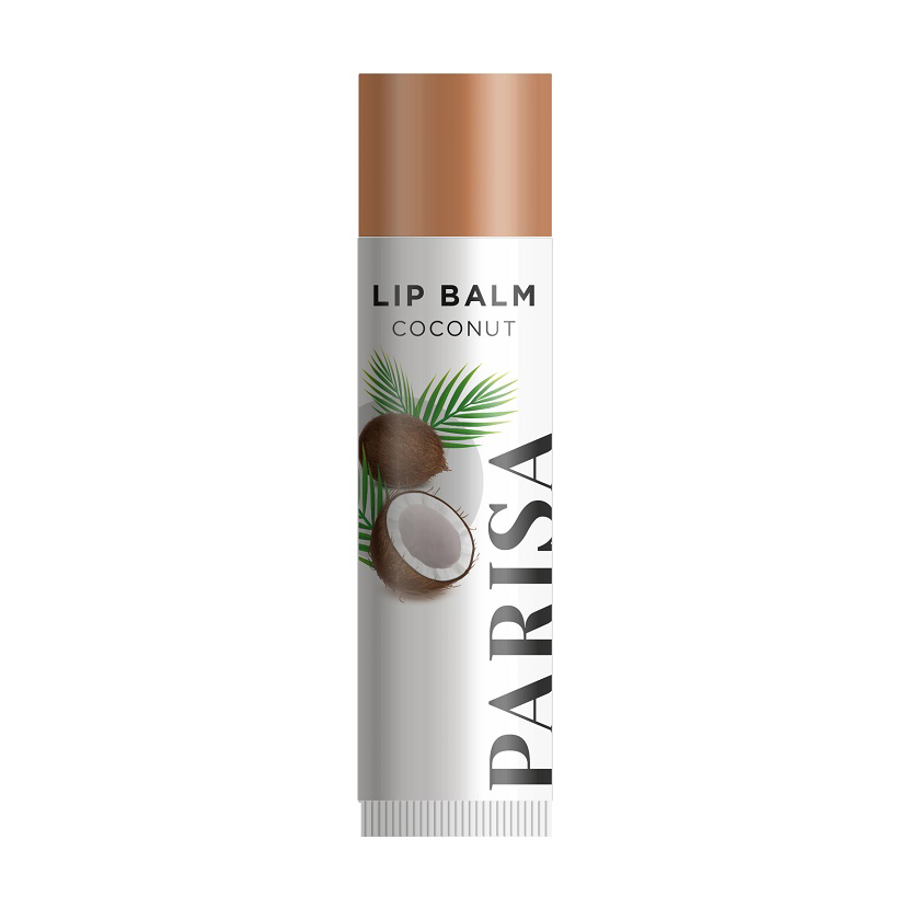 Гігієнічна помада для губ Parisa Cosmetics Coconut Lip Balm LB-01 Кокос, 4.5 г