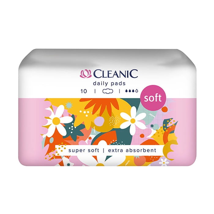 Гігієнічні прокладки денні Cleanic Soft, 10 шт