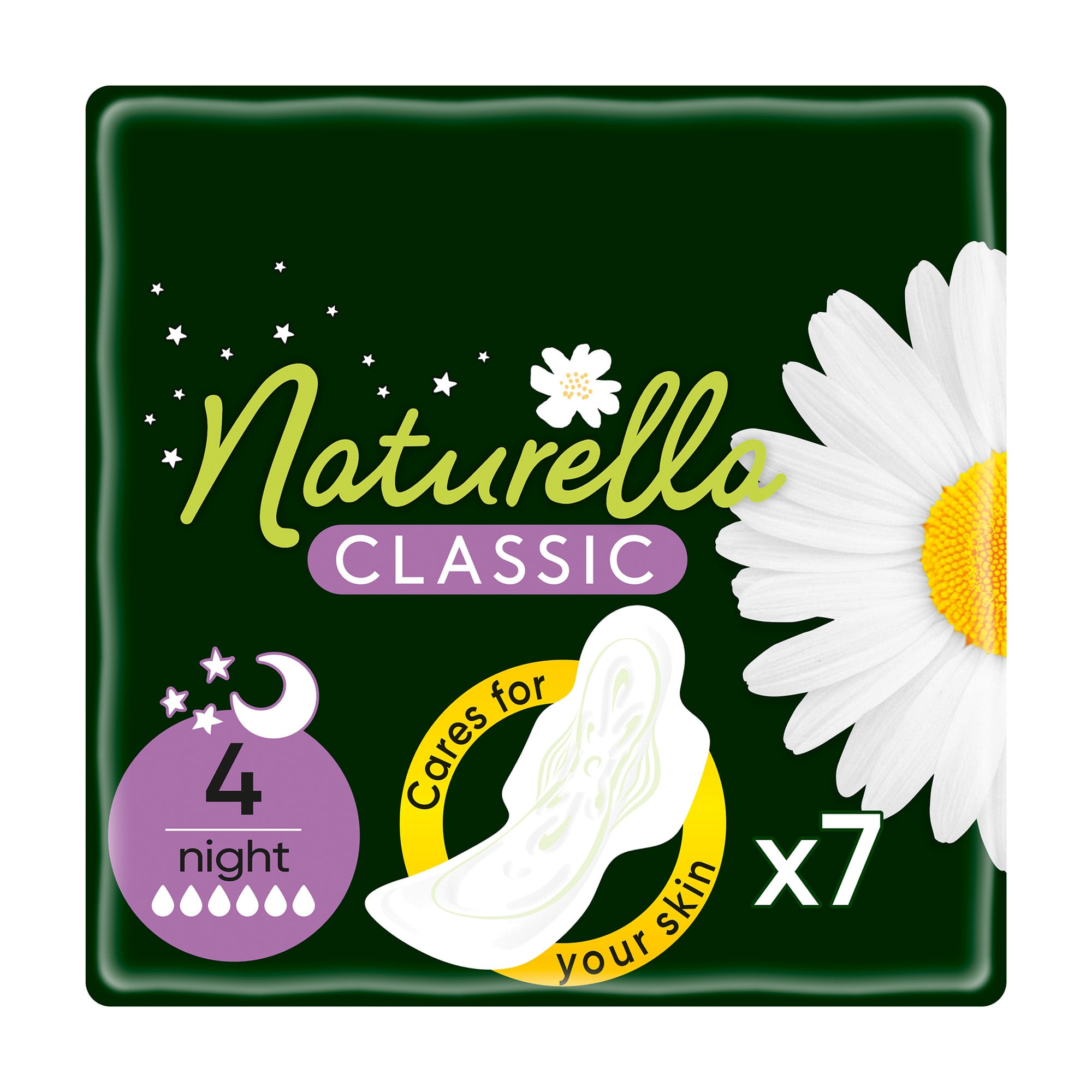 Гігієнічні прокладки NATURELLA Classic Night, 7 шт