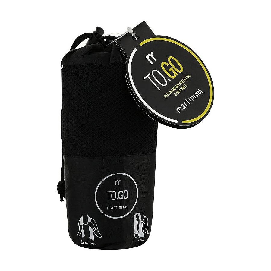 Гімнастичний рушник Martini Spa To.Go Gym Towel чорний (4604TG0)