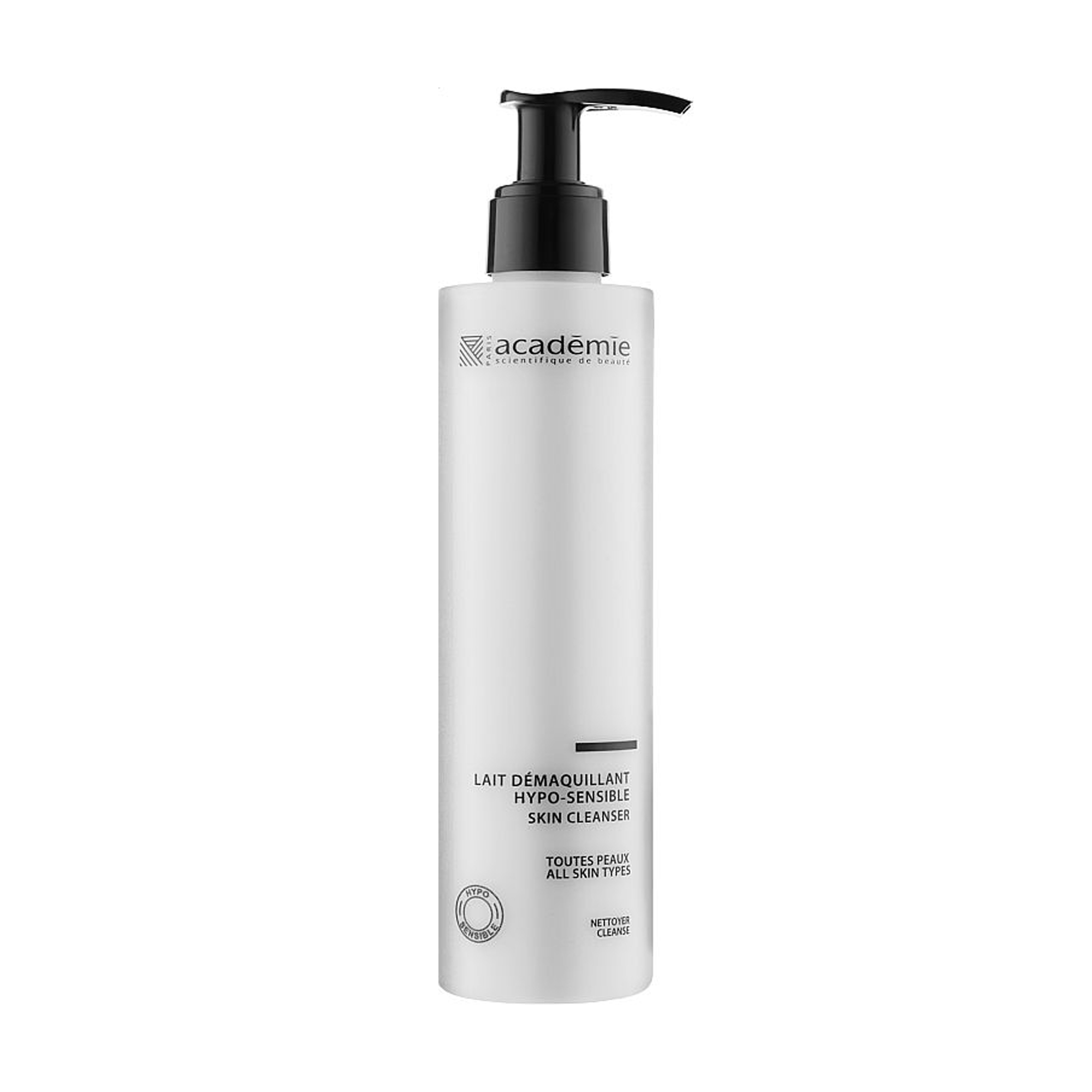 Гіпоалергенне молочко для обличчя Academie Skin Cleanser, 200 мл