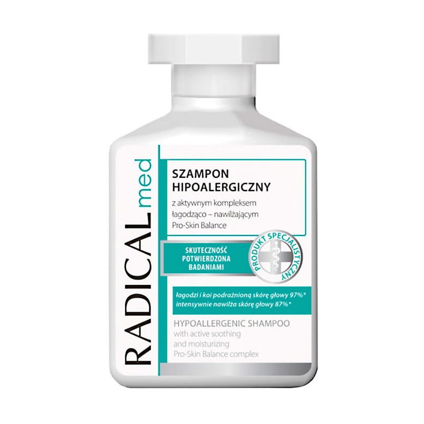 Гіпоалергенний шампунь для волосся Farmona Radical Med HypoAllergenic Shampoo, 300 мл