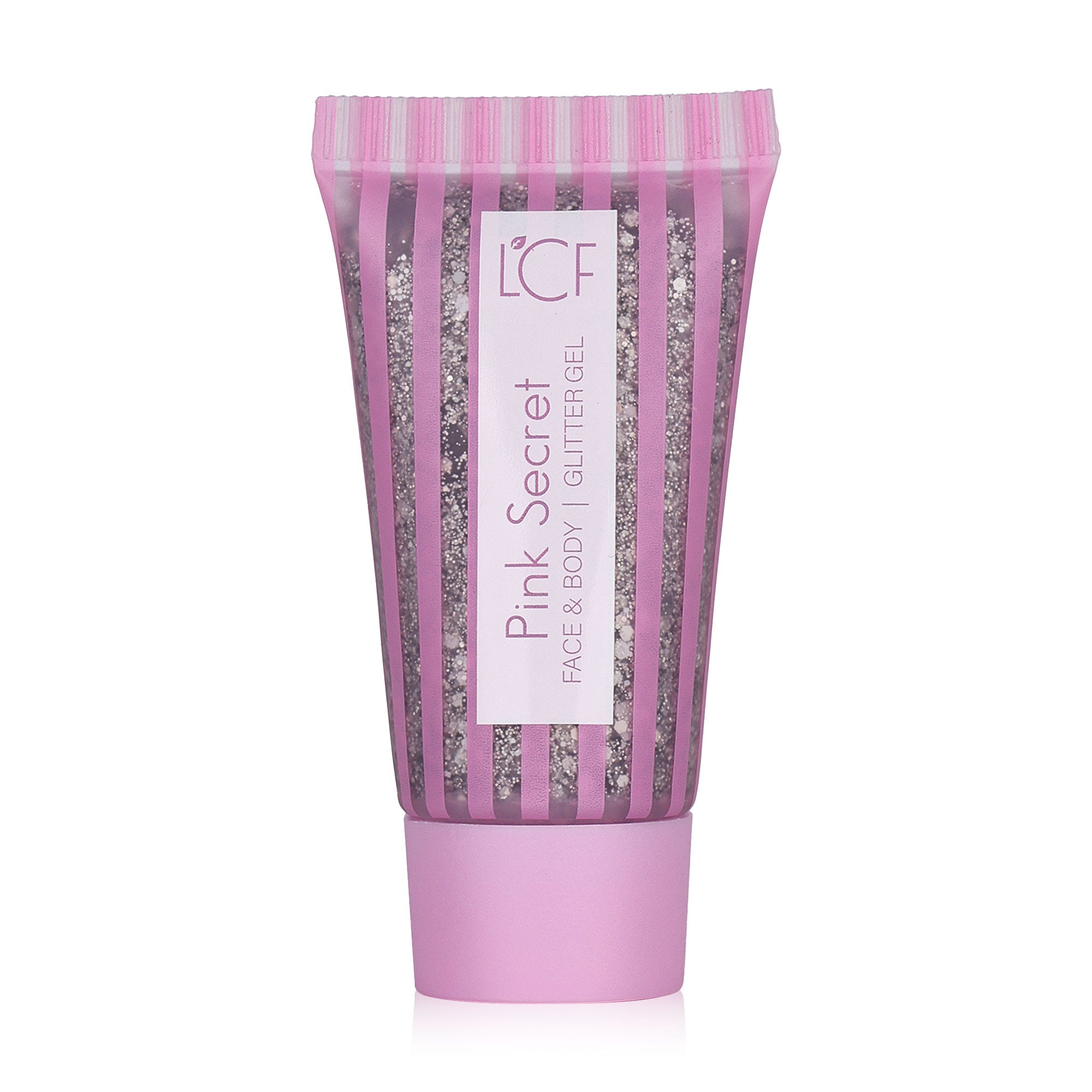 Глітер для обличчя та тіло LCF Pink Secret Face &amp; Body Glitter Gel, тон 1, 18 г