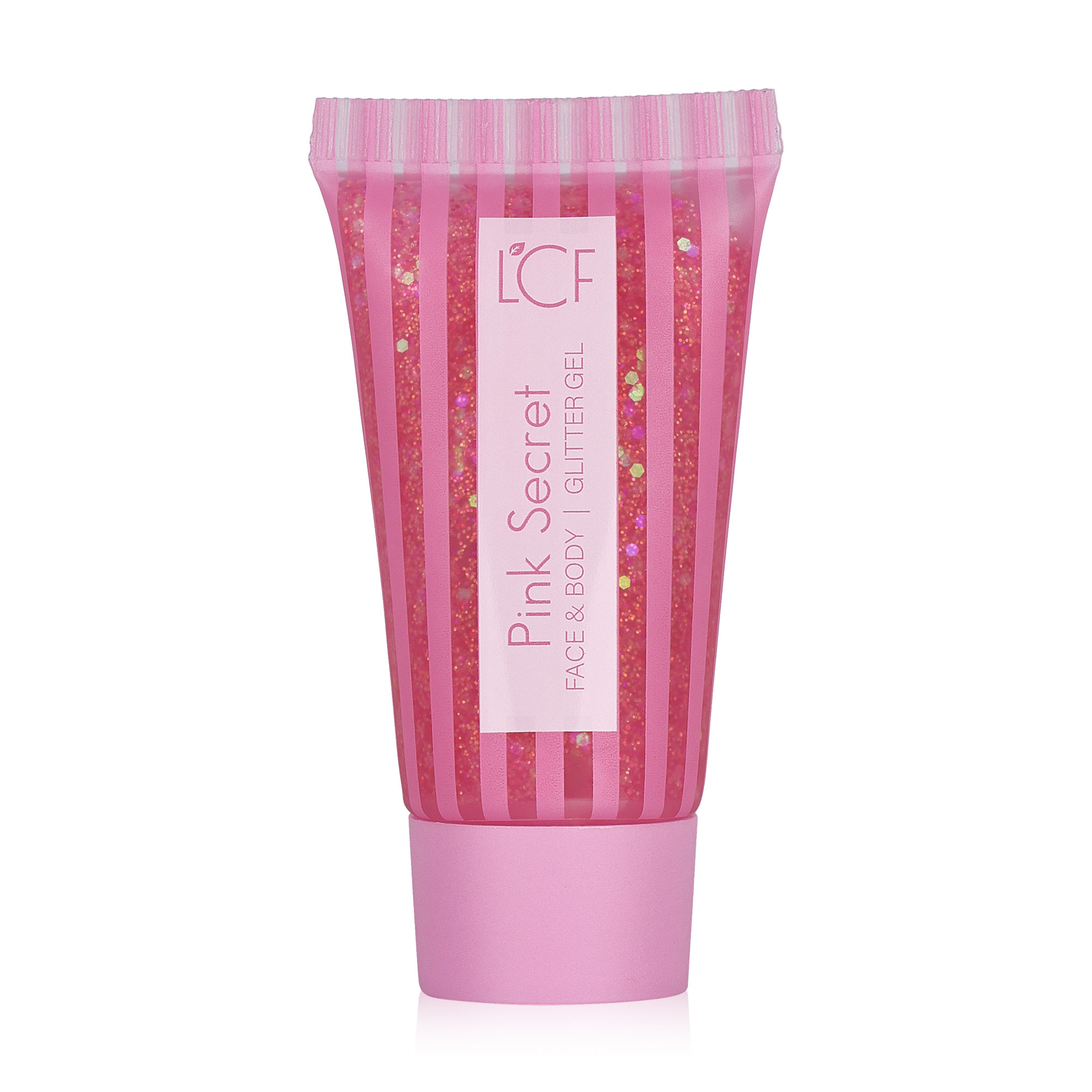 Глітер для обличчя та тіло LCF Pink Secret Face &amp; Body Glitter Gel, тон 2, 18 г