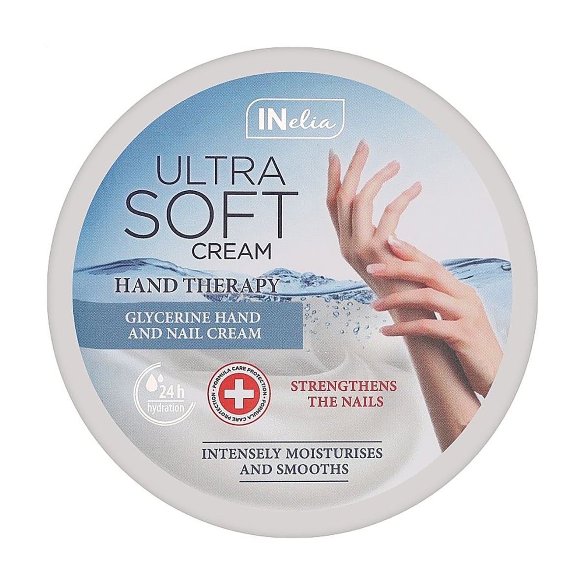Гліцериновий крем для рук та нігтів Revers Cosmetics Inelia Glycerine Hand &amp; Nail Cream, 200 мл