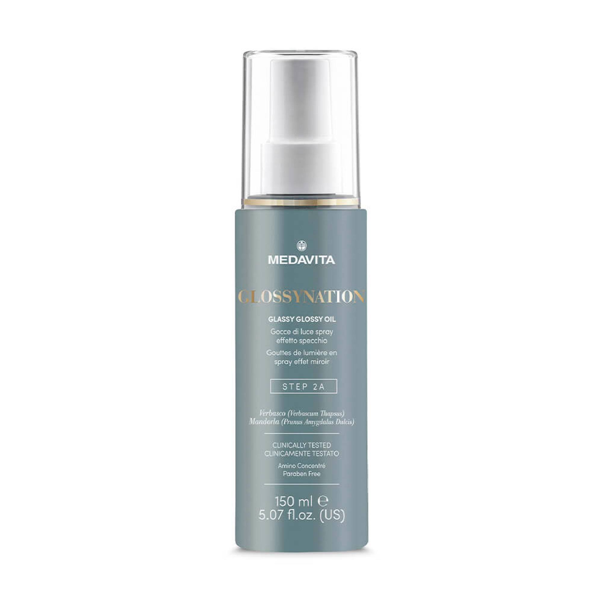 Глянцева олія для волосся Medavita Glossynation Glassy Glossy Oil, 150 мл