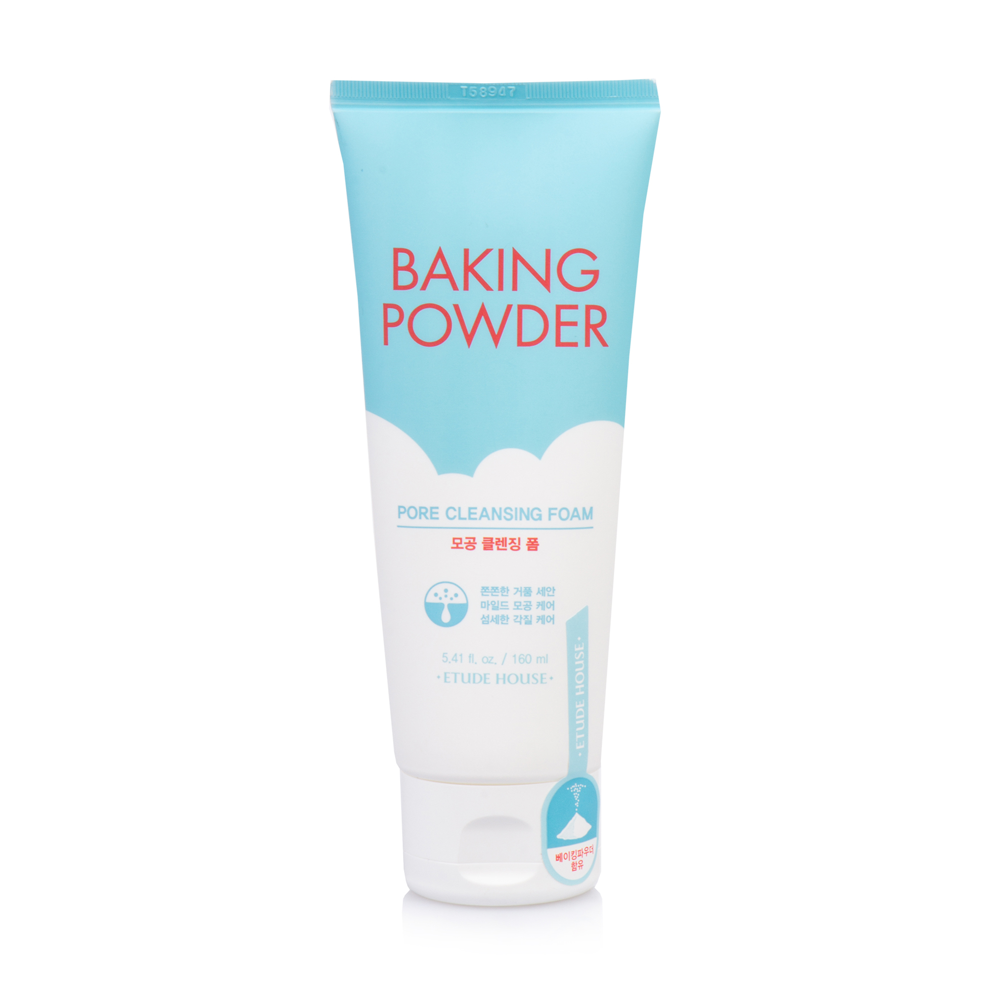 Глибоко очищувальна пінка для обличчя Etude House Baking Powder Pore Cleansing Foam, 160 мл