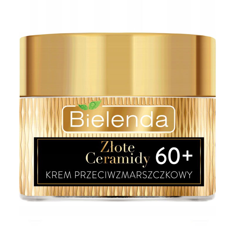 Глибоко відновлювальний крем для обличчя Bielenda Golden Ceramides Cream день/ніч 60+, 50 мл