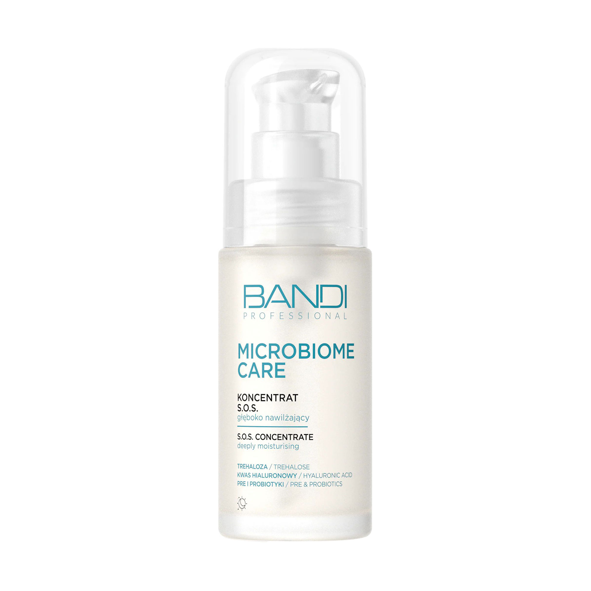 Глибоко зволожувальний концентрат для обличчя Bandi Professional Microbiome Care SOS Concentrate Deeply Moisturizing, 30 мл
