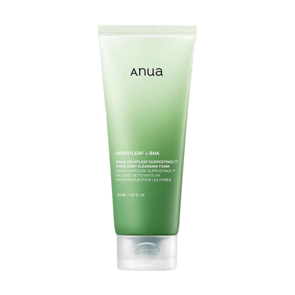 Глибокоочищувальна пінка для обличчя Anua Heartleaf Quercetinol Pore Deep Cleansing Foam, 150 мл