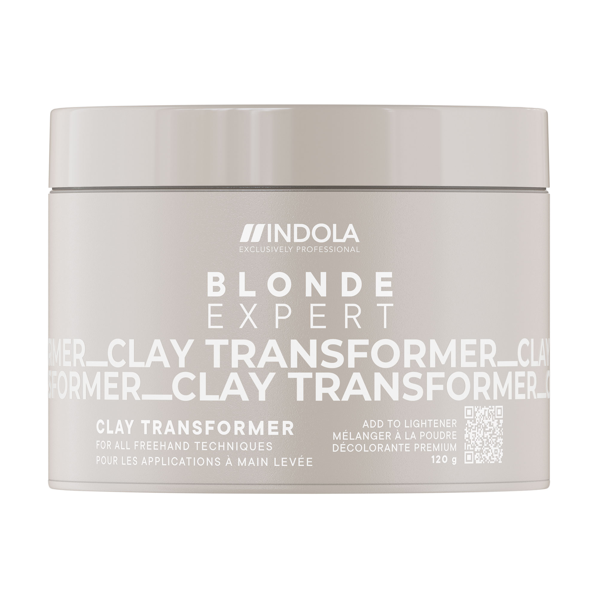 Глиняний трансформер для додавання в пудру Indola Blonde Expert Clay Transformer, 120 г