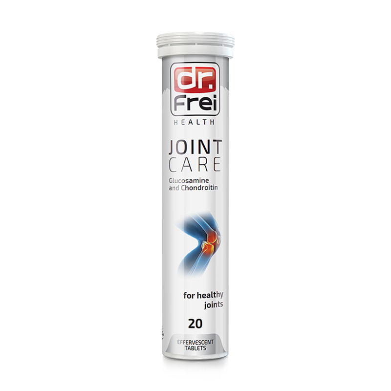 Глюкозамін і хондроїтин Dr. Frei Joint Care Glucosamine and Chondroitin, 20 шипучих таблеток