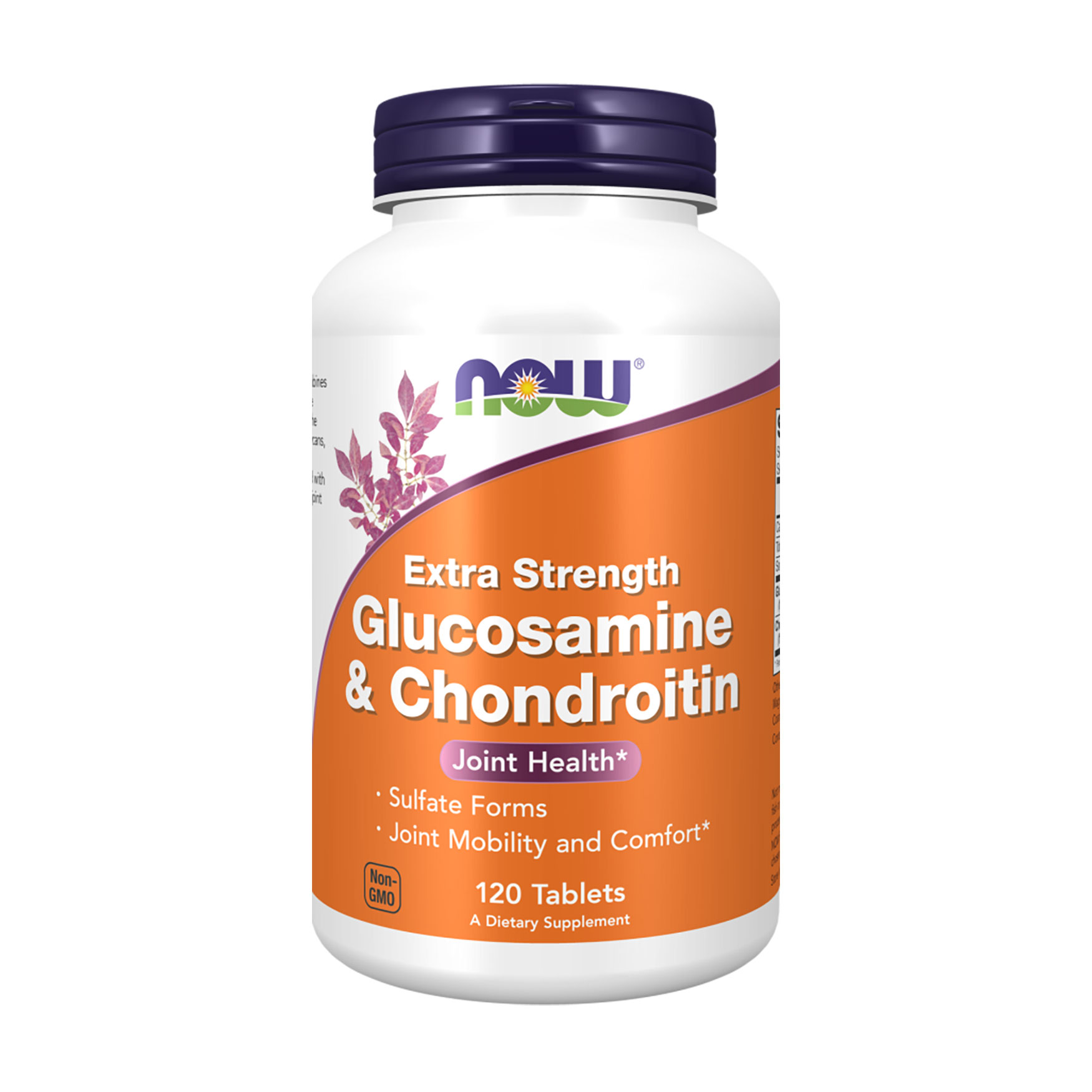 Глюкозамін та хондроїтин NOW foods Extra Strength Glucosamine &amp; Chondroitin, 120 таблеток