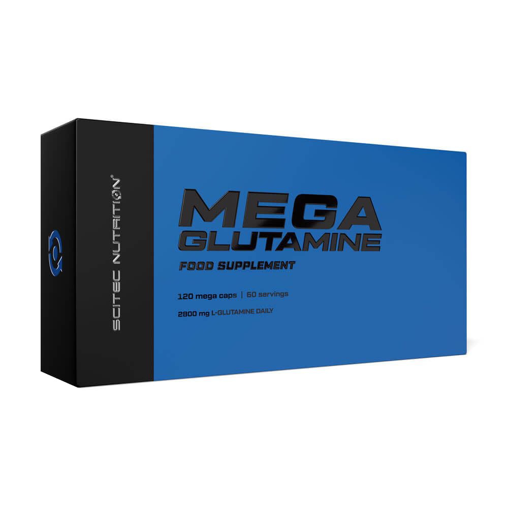 Глютамін Scitec Nutrition Mega Glutamin, 2800 мг, 120 капсул