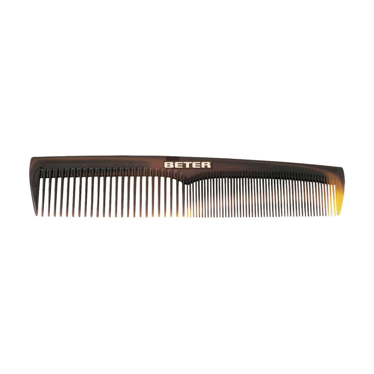 Гребінець для волосся BETER Hair Care з рідкими та частими зубчиками, 18.5 см, 1 шт