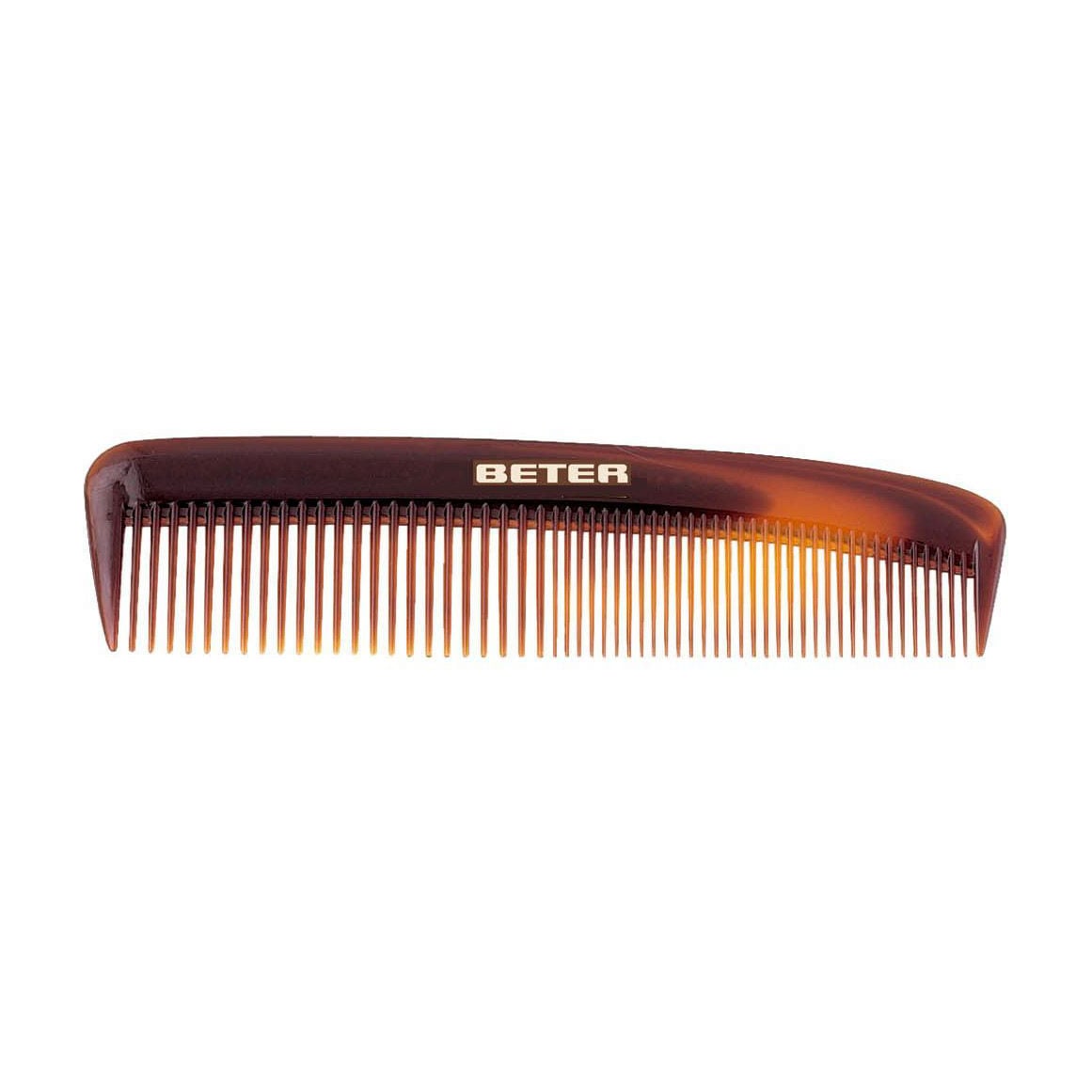 Гребінець для волосся BETER Hair Care з рідкими та частими зубчиками, 12.5 см, 1 шт