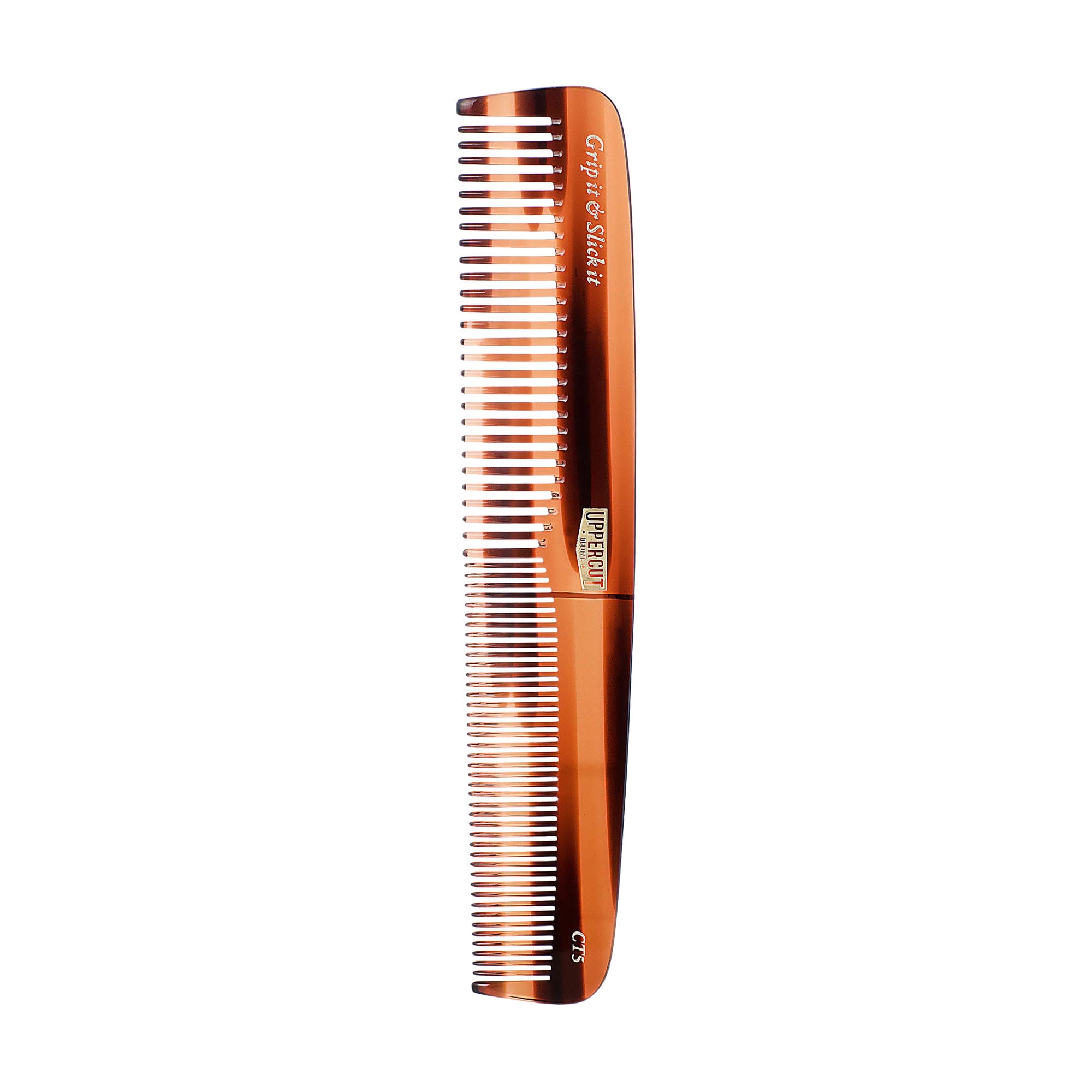 Гребінець для волосся Uppercut Deluxe CT5 Tortoise Comb