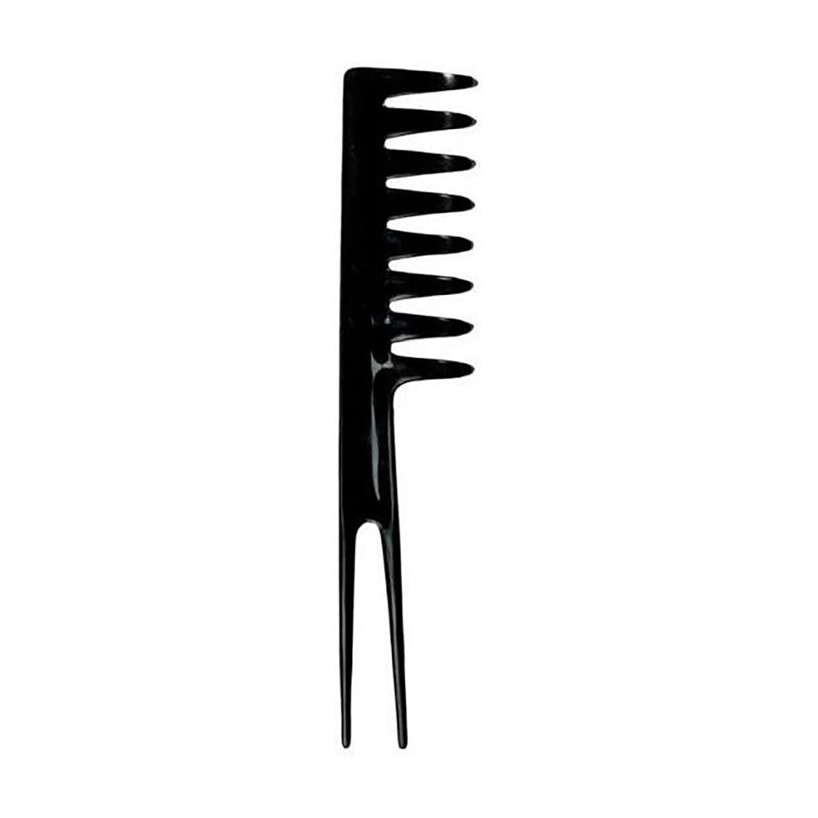 Гребінець-вилка для волосся Sibel Forkcomb Styler чорний, 1 шт