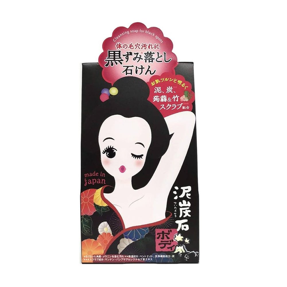 Грязьове мило-скраб для тіла Pelican Deitanseki Scrub Soap, 100 г