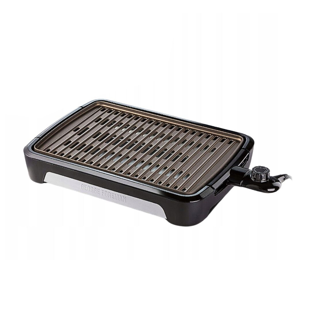 Гриль-барбекю Russell Hobbs George Foreman Smokeless BBQ Grill чорний, 1606 Вт (25850-56)