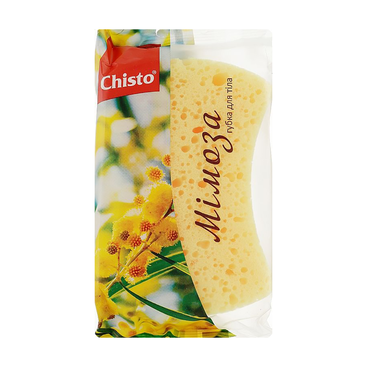 Губка для тіла Chisto Мімоза, поролонова