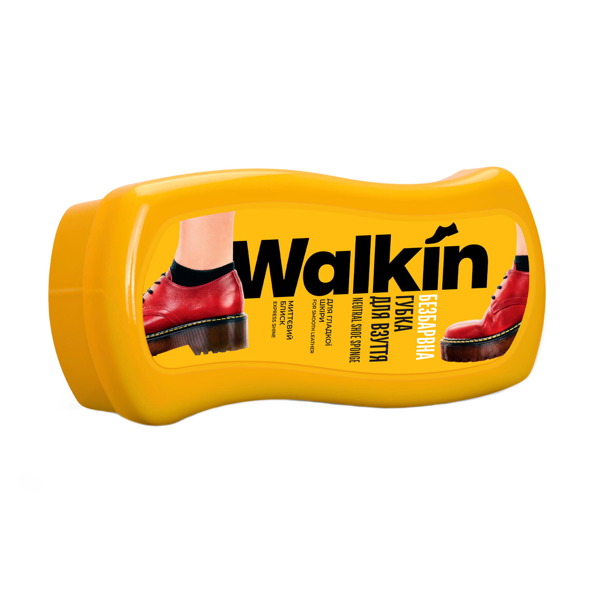 Губка для взуття Walkin для гладкої шкіри, безбарвна