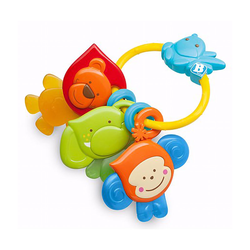 Іграшка прорізувач-брязкальце Infantino Safari Teething, від народження (304893I)