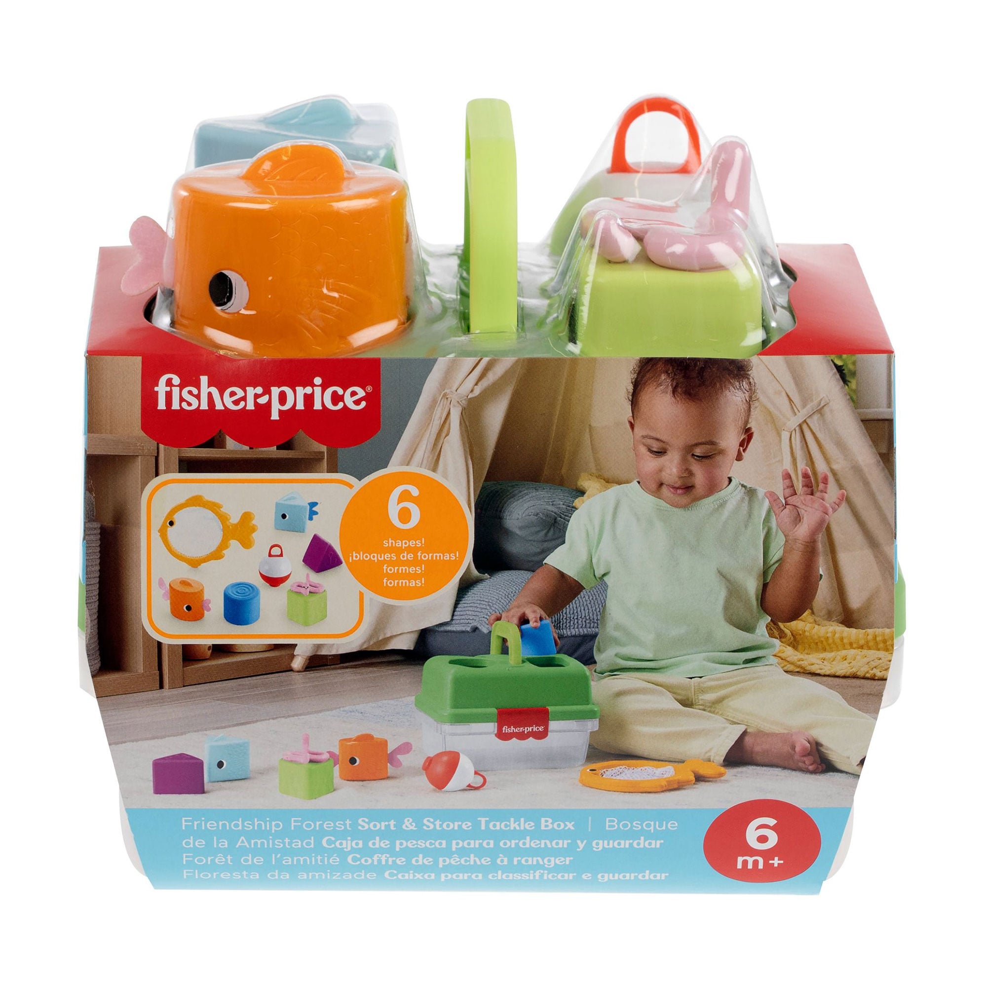 Іграшка-сортер Fisher-Price Маленький рибалка, від 6 місяців (JLB85)
