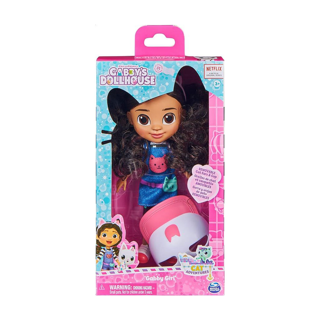 Іграшка Spin Master Gabby's Dollhouse Ляльковий будиночок Габбі: Стильна лялька-мандрівниця Габбі, від 3 років, 20 см (SM36202/6065858)