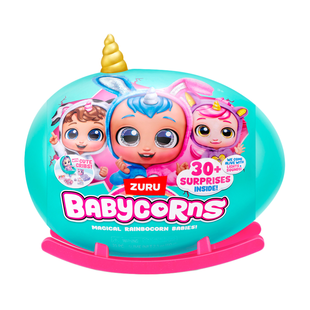 Іграшка-сюрприз Babycorns-D Лялька Єдиноріг, від 3 років, 20*33*30 см (92108D)